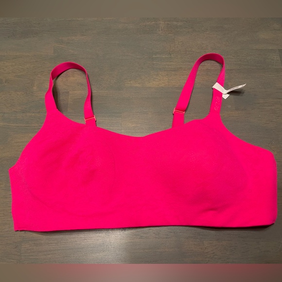 aerie Other - 💕 NEW! • AERIE • Smoothez Bralette | Hot Pink | Large